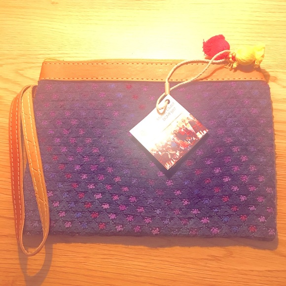 Beautiful Mosiac Clutch made by Artisans of Guatemala Fair Trade & Sustainable - Picture 5 of 5
